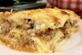 Домашняя лазанья