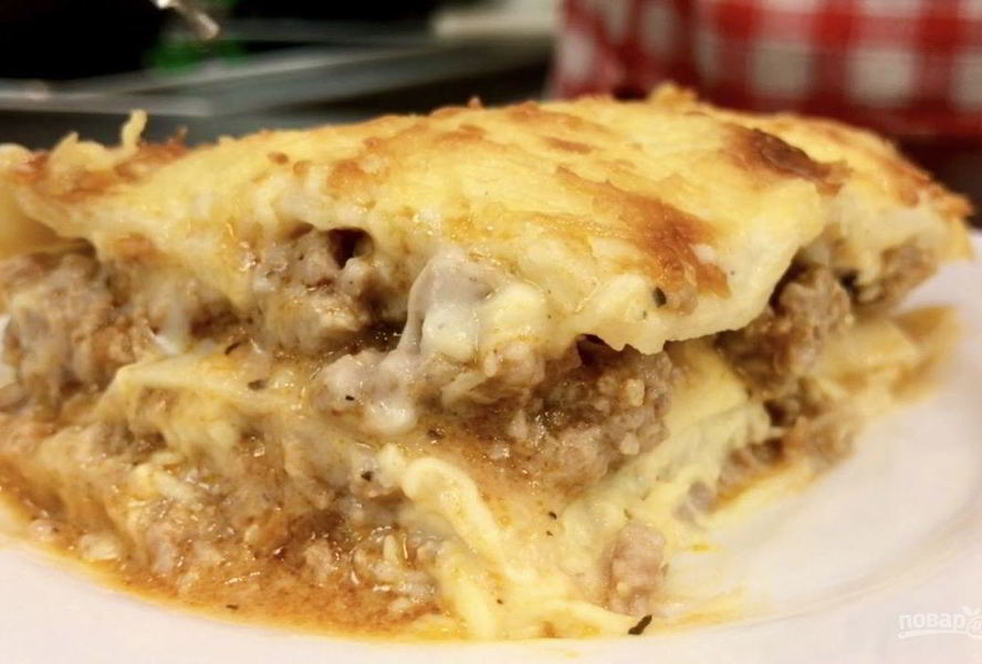 Домашняя лазанья