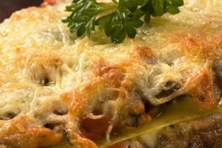 Грибная лазанья