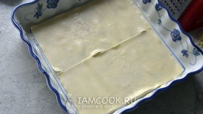 итальянская лазанья с комбинированным фаршем