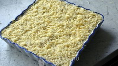 итальянская лазанья с комбинированным фаршем