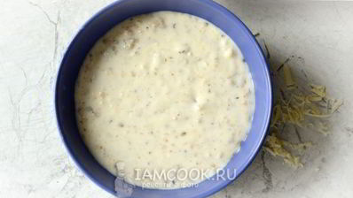 итальянская лазанья с комбинированным фаршем