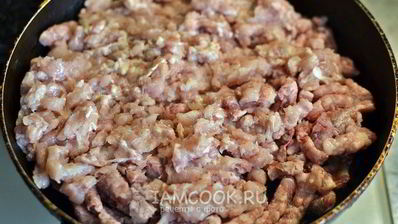 итальянская лазанья с комбинированным фаршем