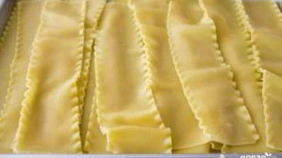 лазанья грибная