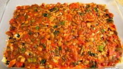 лазанья грибная