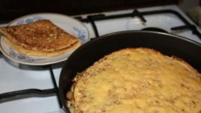 лазанья из блинов