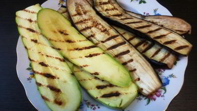 лазанья из кабачков и баклажанов