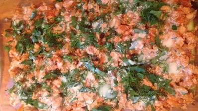 лазанья из кабачков с грибами