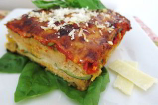 Лазанья из кабачков