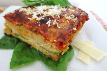 Лазанья из кабачков