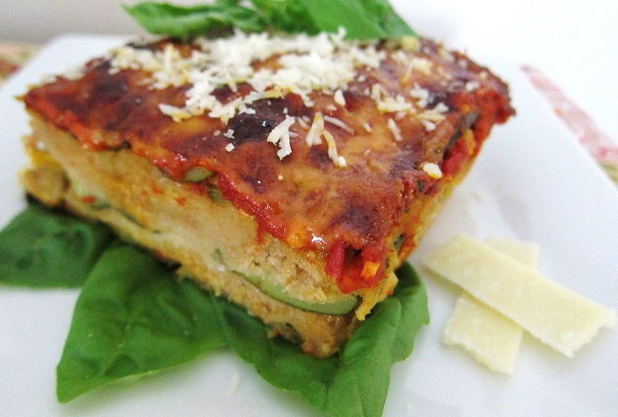 Лазанья из кабачков
