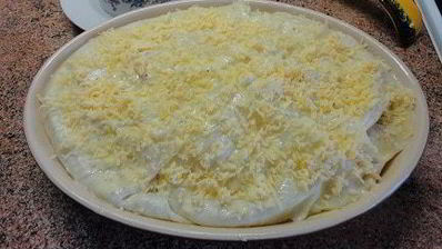 лазанья из капусты и свинины