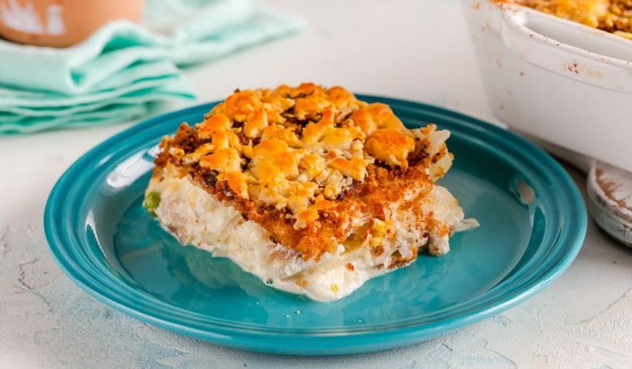 Рецепт лазаний из капусты с белой рыбой