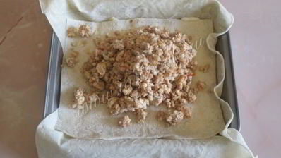 лазанья из лаваша с фаршем