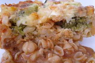 Лазанья из макарон