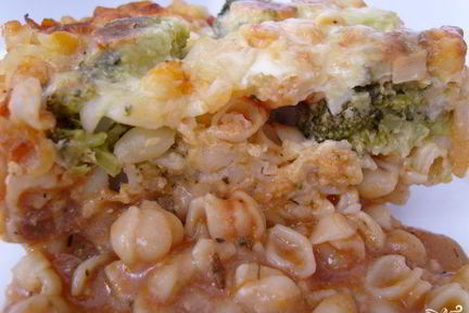 Лазанья из макарон