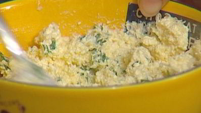 лазанья из цукини с рикоттой и соусом песто