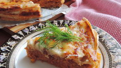 лазанья на лаваше