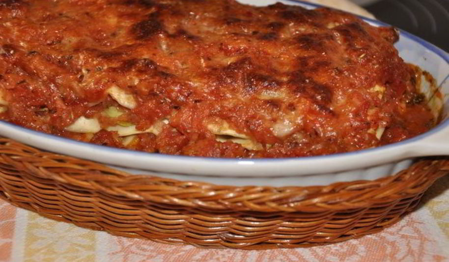 Рецепт лазаний нежная овощная