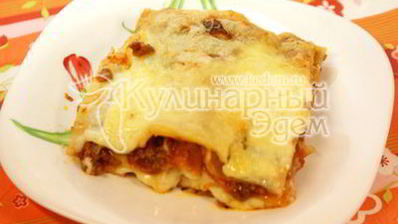 лазанья по-домашнему