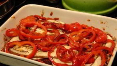 лазанья с баклажанами и грибами