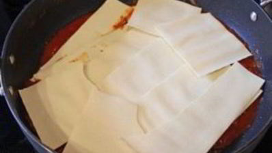 лазанья с фаршем и творогом