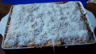 лазанья с индейкой и шпинатом