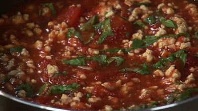 лазанья с индейкой