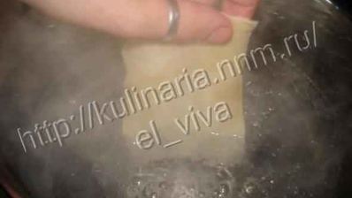 лазанья с курицей и грибами