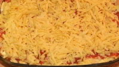 лазанья с курицей и шампиньонами