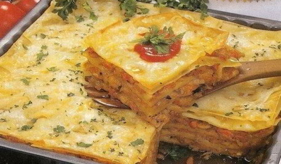 Рецепт лазаний с мясным фаршем и капустой