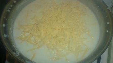 лазанья с опятами