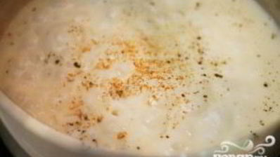 лазанья с цуккини и беконом