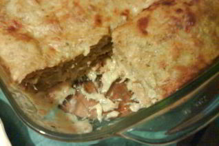 Лазанья с тунцом