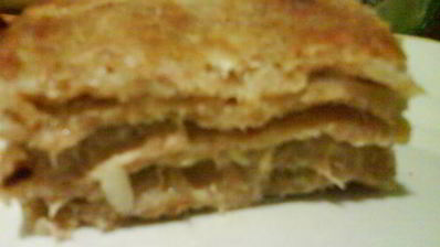 лазанья с тунцом