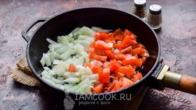 лазанья с ветчиной и сыром