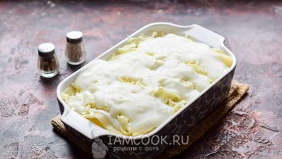 лазанья с ветчиной и сыром