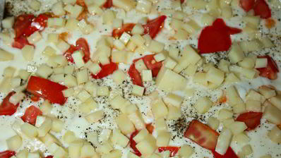 лазанья со шпинатом на домашнем тесте