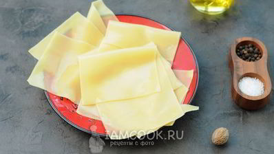 лазанья со шпинатом