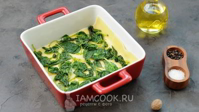 лазанья со шпинатом