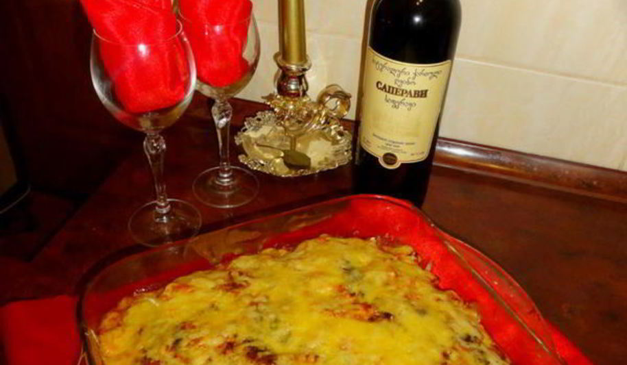 Рецепт лазаний со сливочным соусом