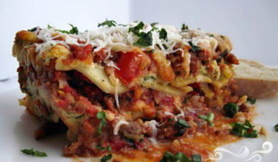 Рецепт лазаний три сыра