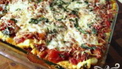 лазанья три сыра