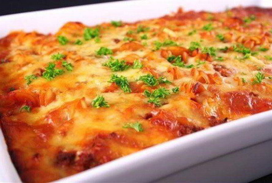 Ленивая лазанья из лаваша