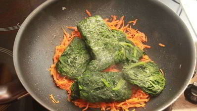 мясная лазанья со шпинатом