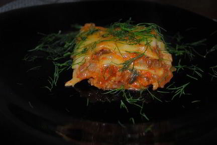 Овощная лазанья для самых маленьких