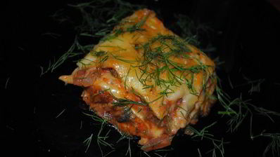 овощная лазанья для самых маленьких