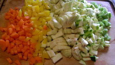 овощная лазанья с томатным соусом