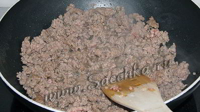 большие макароны с фаршем