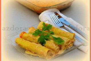 Домашние каннелони с баклажанами